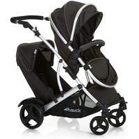 Hauck Tandem Double Buggy Duett 2, Double Stroller with Reversible Main Seat Convertible to Carrycot